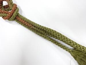 正絹　手組帯締め